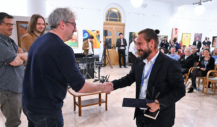 The winner of the European feature film competition program was Daniele Frabetti