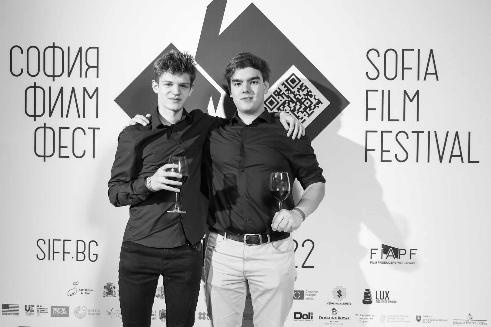 Hungarian delegation of 8 people representing the Resonance Cinema Project at the 28th Sofia International Film Festival
