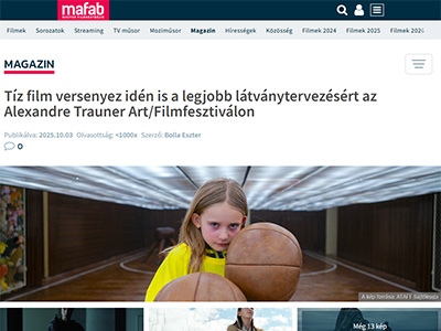 Tíz film versenyez idén is a legjobb látványtervezésért az Alexandre Trauner Art/Filmfesztiválon