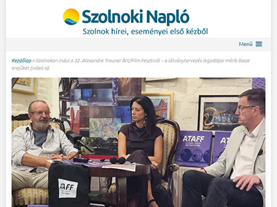 Szolnokon indul a 32. Alexandre Trauner Art/Film Fesztivál – a látványtervezés legjobbjai mérik össze erejüket